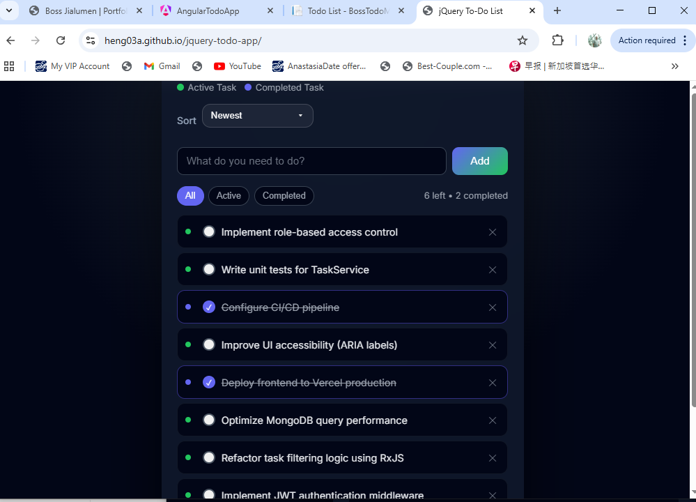 Google Chrome cross-browser proof screenshot